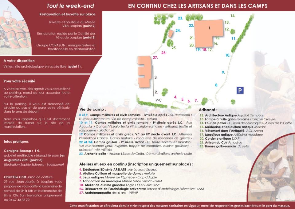 Planning Augustales 2