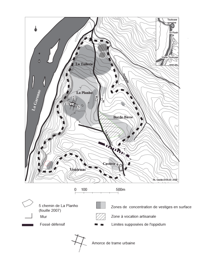 Plan restitu&eacute; de la domus