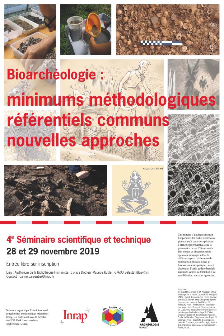 Affiche séminaire ST 4 Bioarchéologie