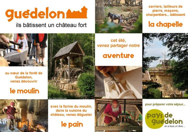 Guédelon, ils batissent un château fort