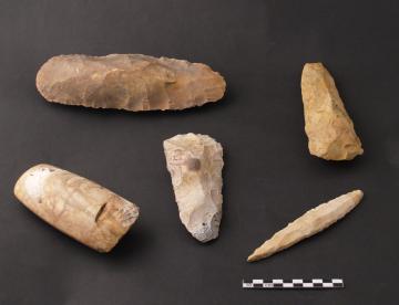 Mobilier du Néolithique récent à Bergerac