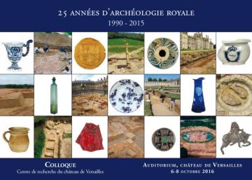 Affiche "25 années d’archéologie royale"