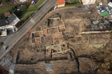 Les thermes antiques de Belley route des Ecassaz