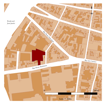 20-22 rue Porte Madeleine / 3, rue de la Grille