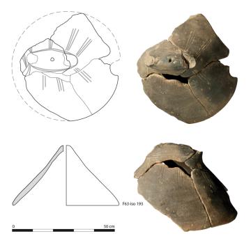 Le couvercle en céramique