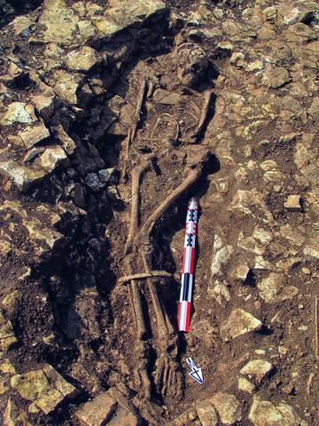 Une sépulture médiévale