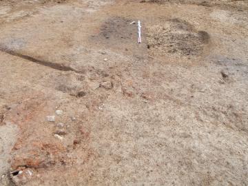 Vue d'ensemble du four de potier