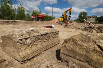 Fouille du sanctuaire gallo-romain de Pont-Sainte-Maxence (Oise), 2014