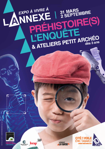 Affiche prehistoires l'enquete 