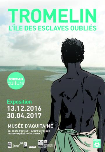 Affiche expo tromelin, Bordeaux 2016