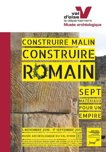 Affiche exposition Construire malin