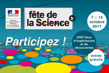 Fête de la science 2017