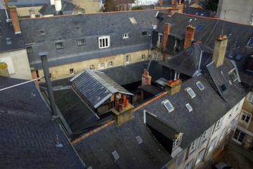 Vue générale du cœur de l’îlot étudié