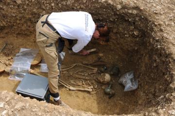 La nécropole antique et mérovingienne d'Evrecy