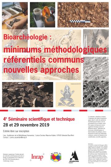 Affiche séminaire ST 4 Bioarchéologie