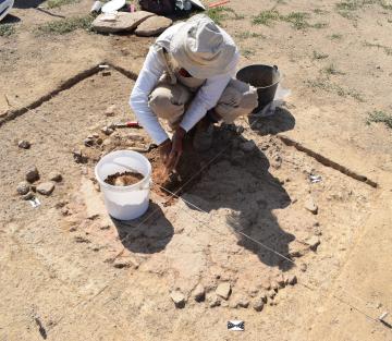 Chantier de fouille Theix (Bretagne)