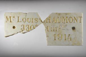 Enqu&ecirc;te arch&eacute;ologique sur le cimeti&egrave;re fran&ccedil;ais de la Grande Guerre &agrave; Spincourt 