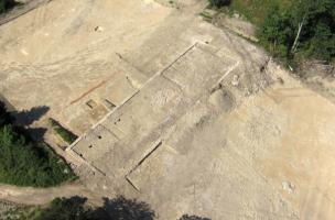 Des bâtiments antiques sur le site du Theil à Ussel (Corrèze) Des bâtiments antiques sur le site du Theil à Ussel (Corrèze)