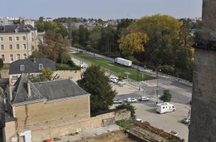 46 - Le Mans, Jardins de la cath&eacute;drale