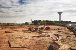  &Agrave; Mauguio (H&eacute;rault), une fouille arch&eacute;ologique fait ressurgir la vie des paysans du haut Moyen &Acirc;ge