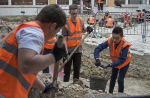 7 - Coll&egrave;ge Victor Hugo &agrave; Narbonne - fouille du Capitole, 2017