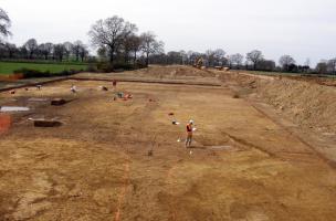 6-7-3 Fouille et enregistrement sur le site de la Lande des Nouailles