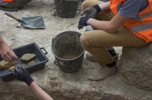 8 - Coll&egrave;ge Victor Hugo &agrave; Narbonne - fouille du Capitole, 2017