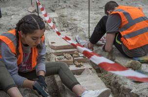 9 - Coll&egrave;ge Victor Hugo &agrave; Narbonne - fouille du Capitole, 2017