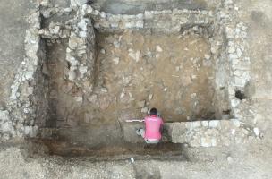 Fouille d'une cave - Meaux, rue saint-fiacre