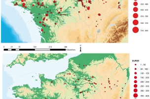  dur&eacute;e d'occupation des sites