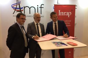 L'AMIF et l’Inrap signent une convention de partenariat (1)