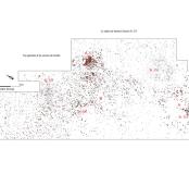 Vue générale du secteur de fouille correspondant à des vestiges d’époque campaniforme.