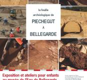 Affiche La fouille archéologique de Piechegut à Bellegarde, 2016