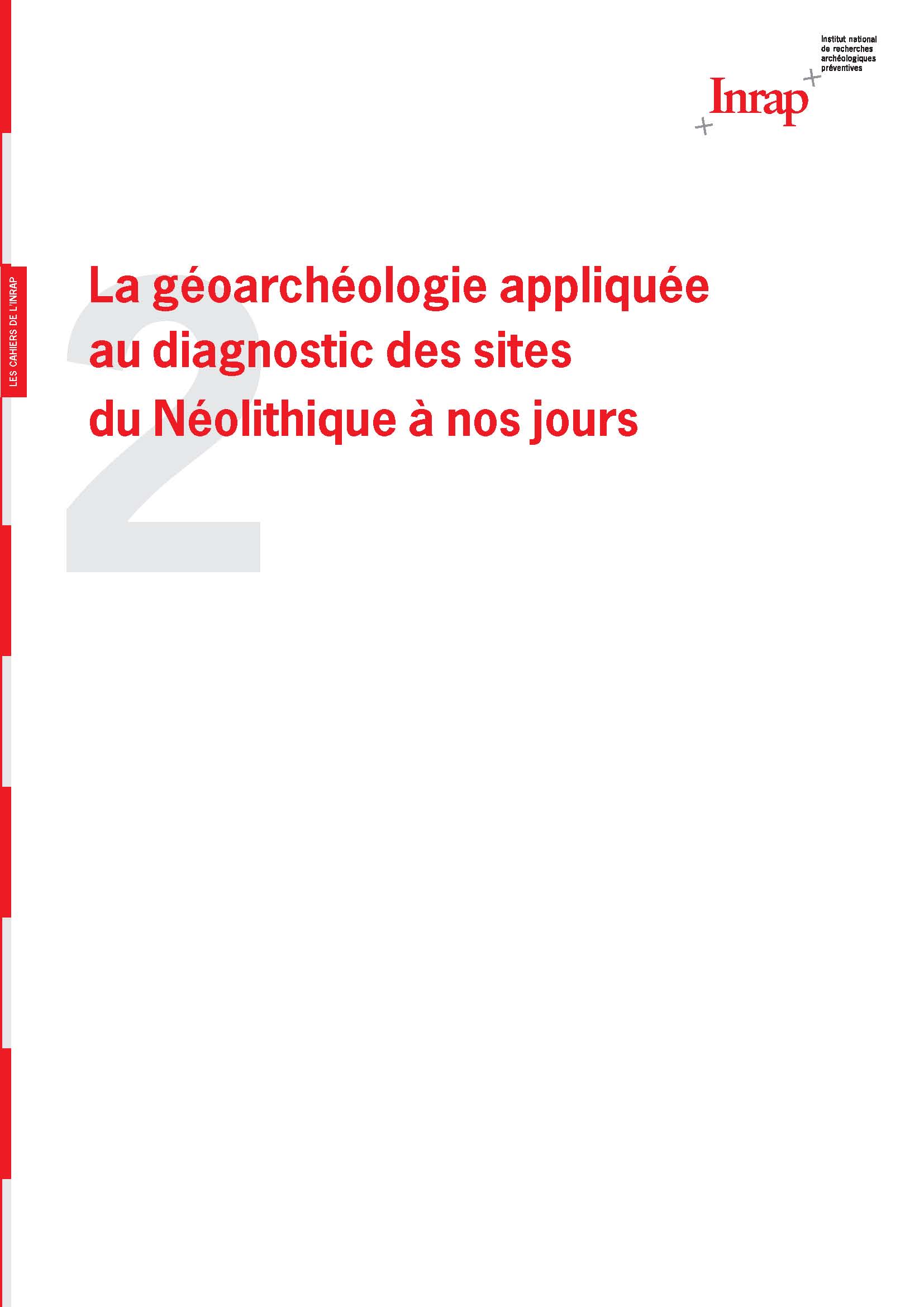 Cahiers de l'Inrap 2
